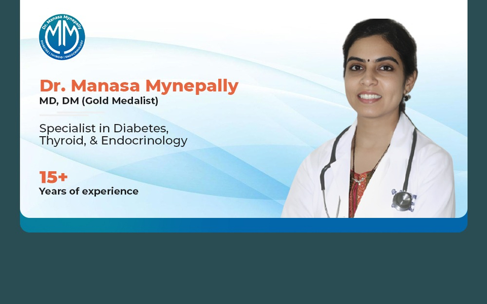 Cover photo of Dr. Manasa Mynepally - Best Endocrinologist Doctor in Hyderabad